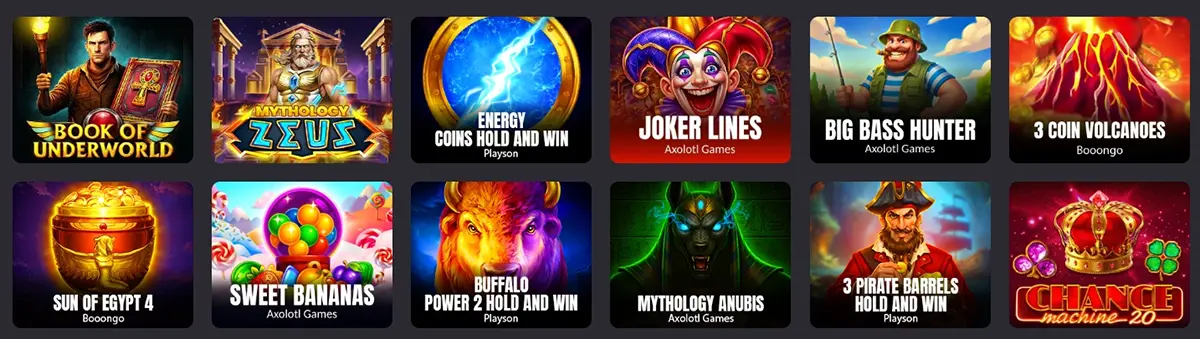 Donbet Casino slots